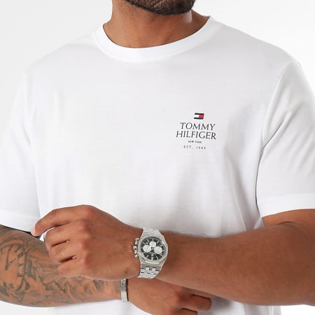 Tommy Hilfiger - Tee Shirt Stack 6500 Blanc