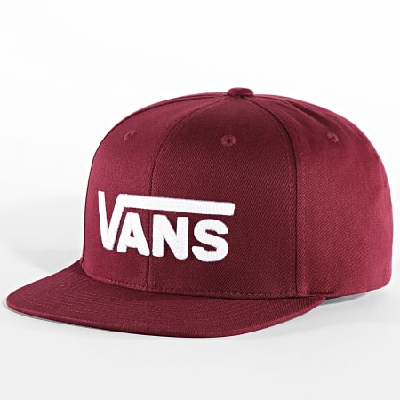 Vans - Drop V Snapback Cap Bordeaux