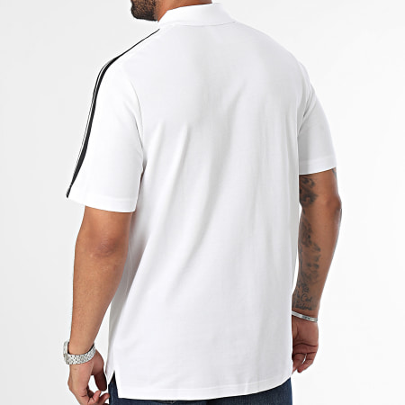 Adidas Sportswear - Polo Manches Courtes A Bandes Juventus IT3785 Blanc