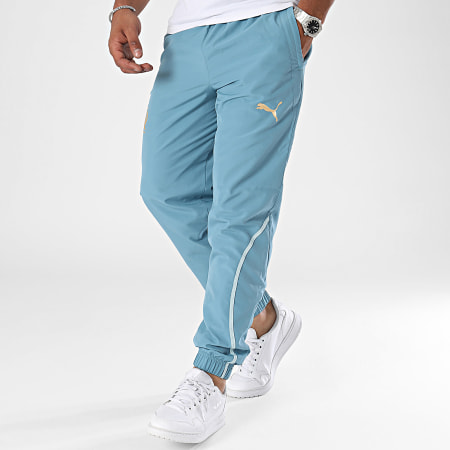 Puma - OM Prematch Pantaloni da jogging in tessuto 778244 Blu