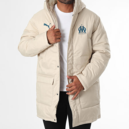 Puma - OM Chaqueta de invierno con capucha 778251 Beige