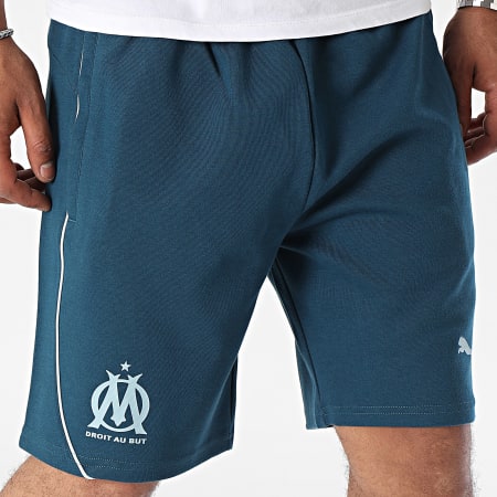 Puma - Short Jogging OM Casuals 778260 Bleu Foncé