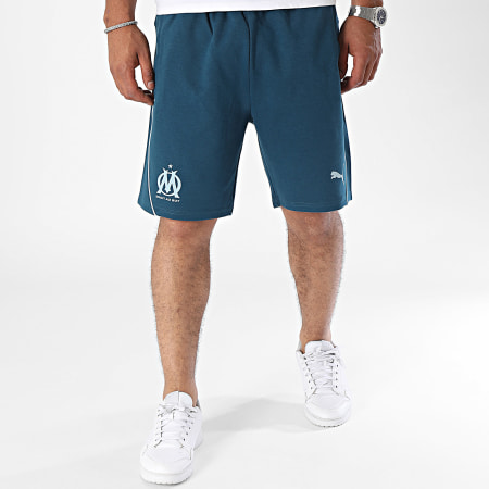 Puma - Short Jogging OM Casuals 778260 Bleu Foncé