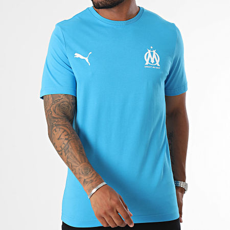 Puma - Tee Shirt OM Essential 778371 Bleu Clair