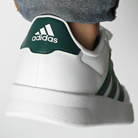 Adidas Sportswear - Breaknet 2.0 Sneakers IG6885 Schoeisel Wit Kerngroen