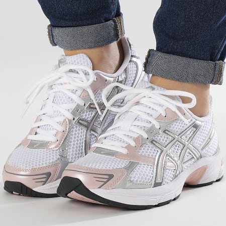 Asics - Scarpe da ginnastica da donna Gel 1130 1202A164 Bianco Neutro Rosa