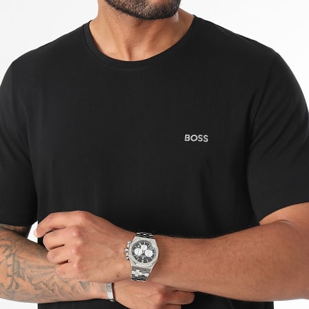 BOSS - Conjunto mixto de camiseta y pantalón corto 50515391 50515367 Negro