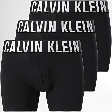 Calvin Klein - Set di 3 boxer neri NB3609A