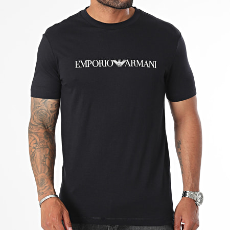 Emporio Armani - Logo Tee Shirt 8N1TN5-1JPZZ Azul marino