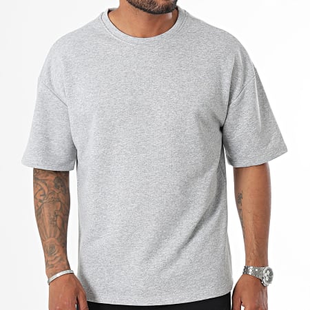 Frilivin - Tee Shirt Oversize Gris Chiné