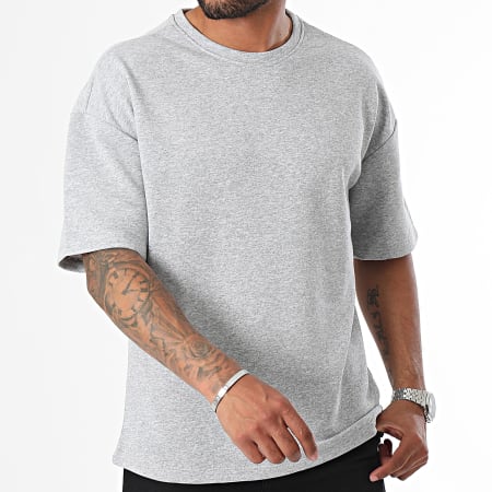 Frilivin - Tee Shirt Oversize Gris Chiné