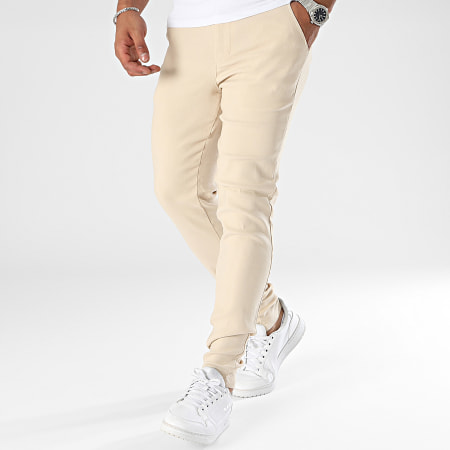 Frilivin - Pantalon Chino Beige