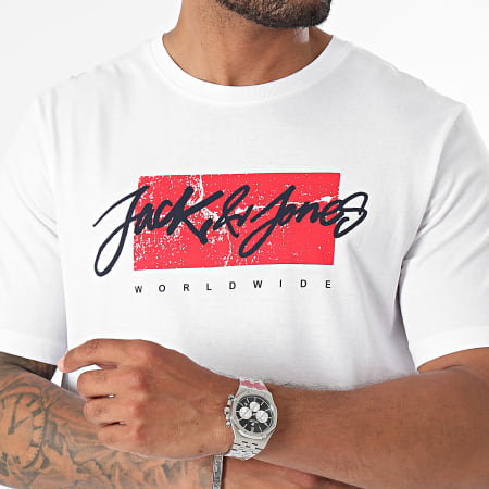 Jack And Jones - Juego De 3 Camisetas Tiley Azul Marino Blanco Negro