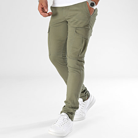 Jack And Jones - Marco Joe Pantalones Cargo Caqui Verde