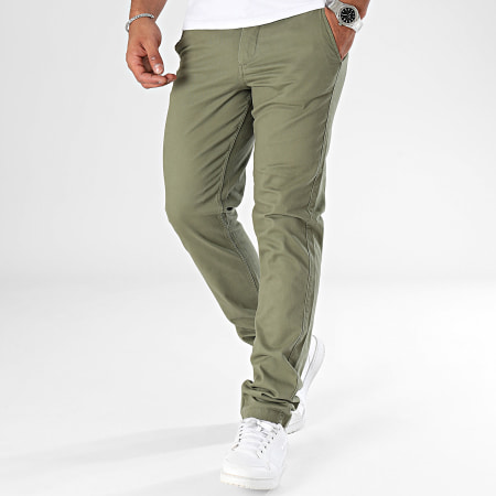 Jack And Jones - Stollie Dave Pantaloni Chino Verde Khaki