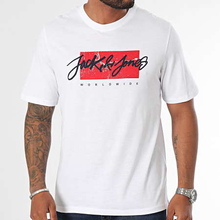 Jack And Jones - Tiley Tee Shirt Bianco