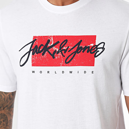 Jack And Jones - Tiley Tee Shirt Bianco