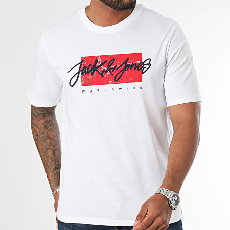 Jack And Jones - Tiley Tee Shirt Bianco