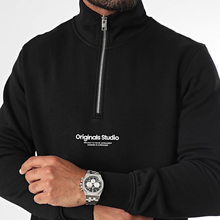 Jack And Jones - Sudadera con cremallera Vesterbro Negra