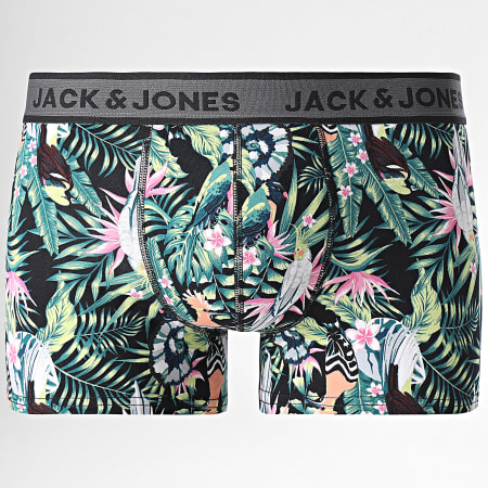 Jack And Jones - Set di 12 boxer Drew nero verde grigio