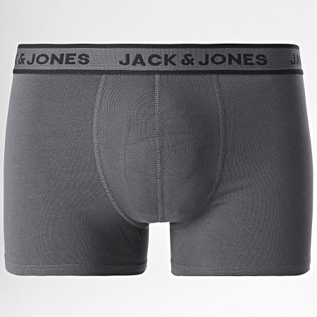 Jack And Jones - Set di 12 boxer Drew nero verde grigio