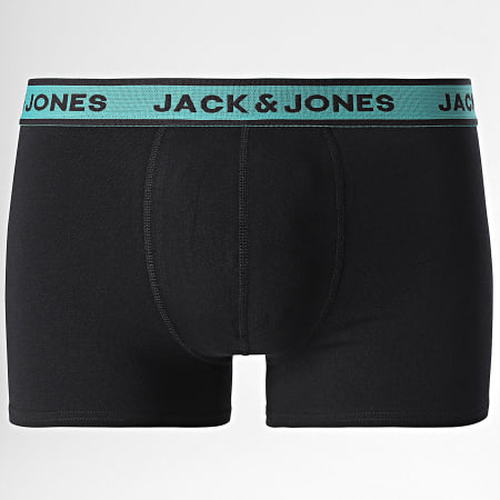 Jack And Jones - Set di 12 boxer Drew nero verde grigio