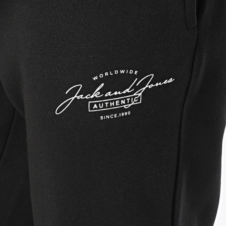 Jack And Jones - Set van 2 Gordon Ferris zwart marine joggingbroeken