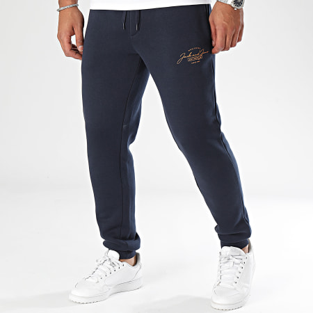 Jack And Jones - Set di 2 pantaloni da jogging Gordon Ferris nero navy