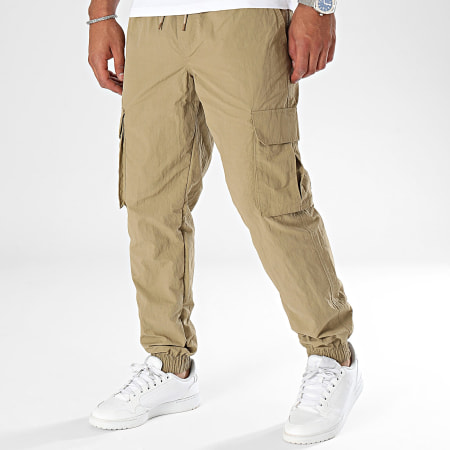 Jack And Jones - Kane Micks Relaxed Fit Cargo Broek Khaki Groen