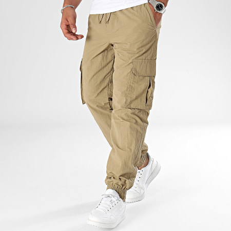 Jack And Jones - Kane Micks Relaxed Fit Cargo Broek Khaki Groen