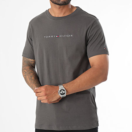 Tommy Hilfiger - Tee Shirt 3344 Gris Anthracite