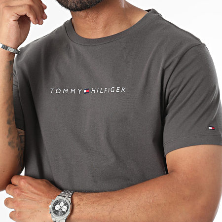 Tommy Hilfiger - Tee Shirt 3344 Gris Anthracite