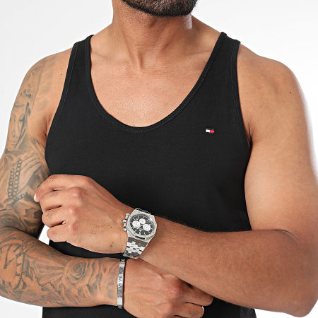 Tommy Hilfiger - Set van 3 Signature Tanktops 3387 Zwart