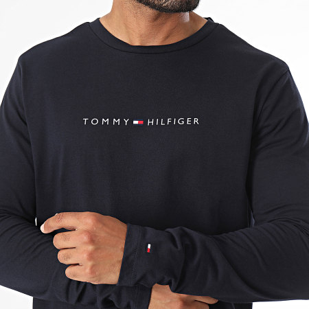 Tommy Hilfiger - Tee Shirt Manches Longues 3345 Bleu Marine