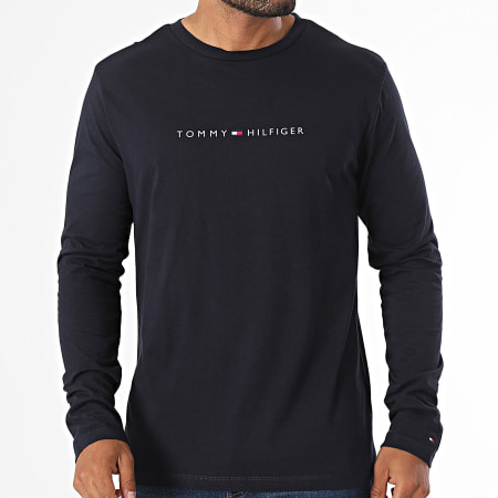 Tommy Hilfiger - Camiseta Manga Larga 3345 Azul Marino