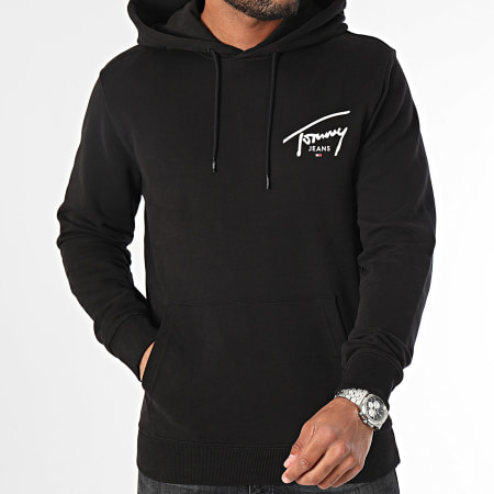 Tommy Jeans - Instap Grafische Hoody 9229 Zwart