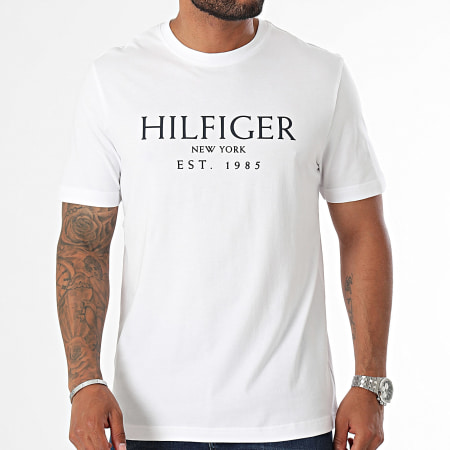 Tommy Hilfiger - Tee Shirt Big Hilfiger 6499 Blanco