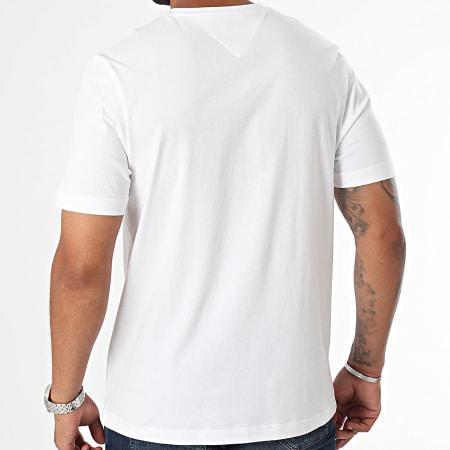 Tommy Hilfiger - Tee Shirt Big Hilfiger 6499 Blanc