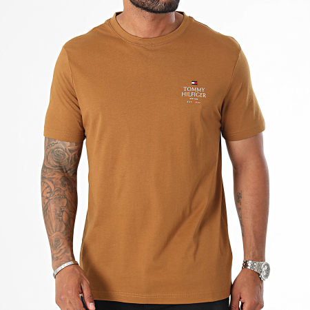 Tommy Hilfiger - Camicia da tè Stack 6500 Brown