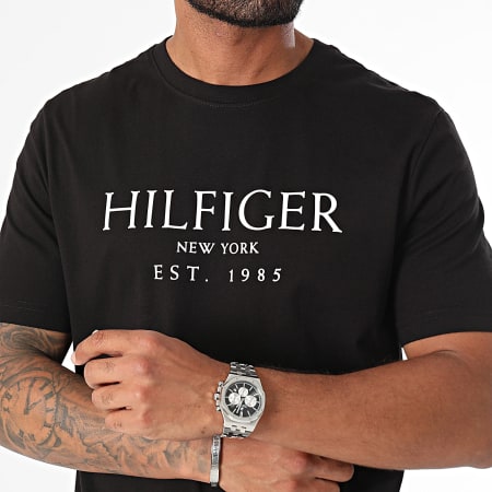 Tommy Hilfiger - Tee Shirt Big Hilfiger 6499 Noir