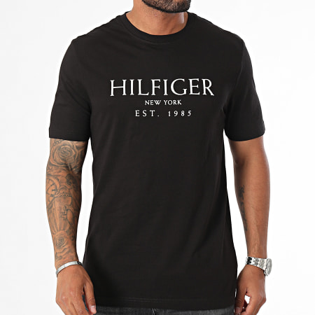 Tommy Hilfiger - Tee Shirt Big Hilfiger 6499 Negro