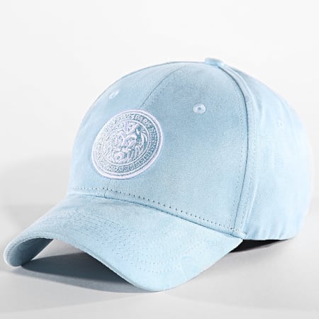 Zelys Paris - Gorra de ante azul claro