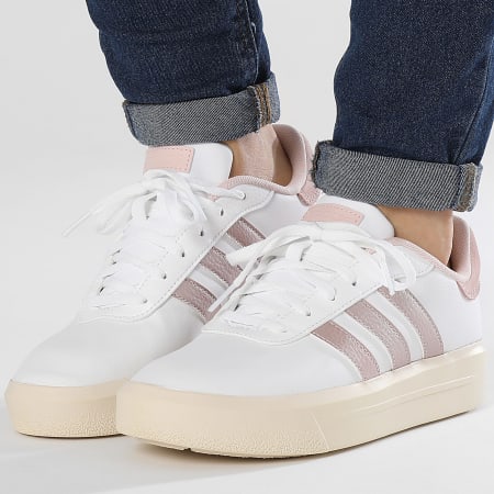 Adidas Sportswear - Grand Court Platform IH2398 Footwear White Sandy Pink Damessneakers