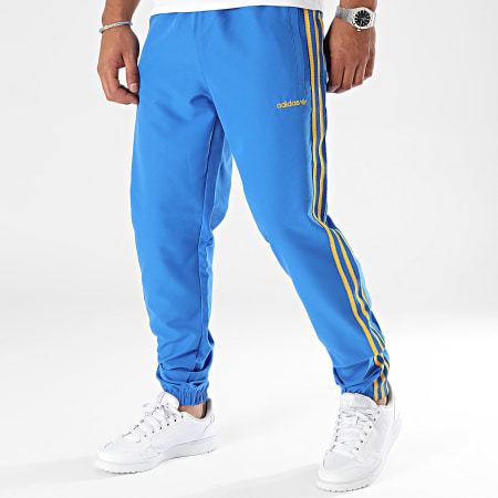 Adidas Originals - Geweven streep joggingbroek IW3234 Koningsblauw