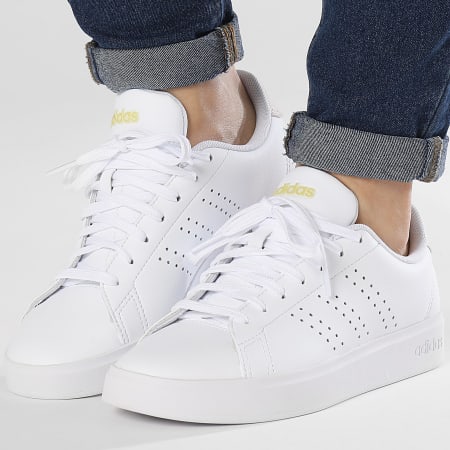 Adidas Performance - Basket Mujer Advantage 2.0 IF1660 Calzado Blanco Putty Malva Oro Metálico