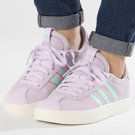 Adidas Performance - Zapatillas Mujer VL Court 3.0 IF4468 Ice Lavender Semi Flash Aqua Solar Red