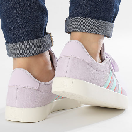 Adidas Performance - Zapatillas Mujer VL Court 3.0 IF4468 Ice Lavender Semi Flash Aqua Solar Red