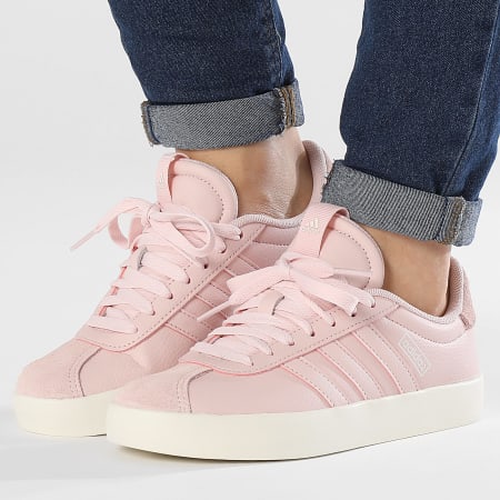 Adidas Sportswear - VL Court 3.0 Damesschoenen IF4474 Sandy Pink Mel Off White