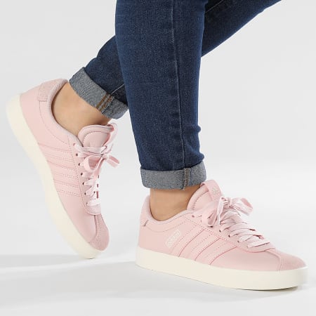 Adidas Sportswear - VL Court 3.0 Damesschoenen IF4474 Sandy Pink Mel Off White