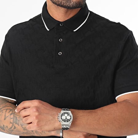 Armani Exchange - Polo a maniche corte 6DZFLA-ZJ2ZZ Nero